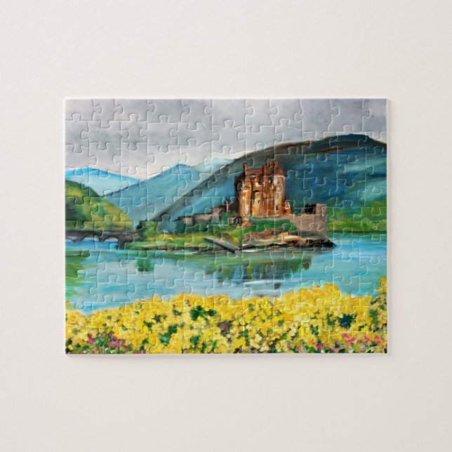 Rompecabezas del castillo de Eilean Donan (Horizontal)