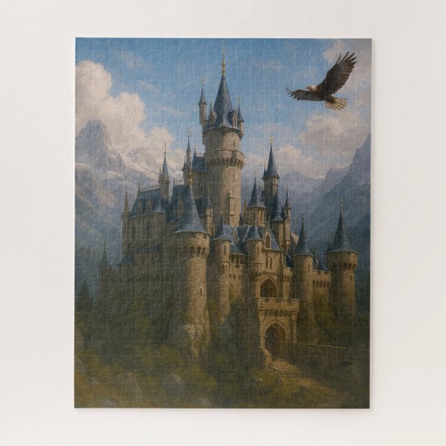 Rompecabezas del castillo de fantasía (Vertical)