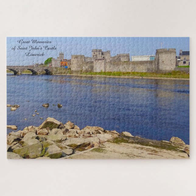 Rompecabezas del Castillo de Saint John Limerick (Horizontal)