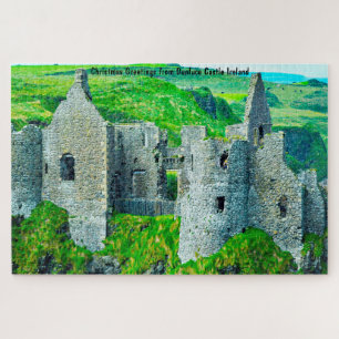 Rompecabezas del Castillo Dunluce Antrim Irlanda