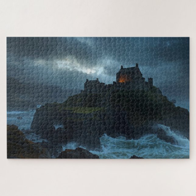 Rompecabezas del Castillo Medieval Galés (Horizontal)