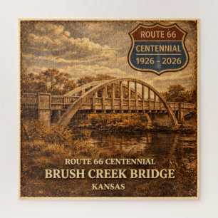 Rompecabezas del Centenario del Puente de Brush Cr