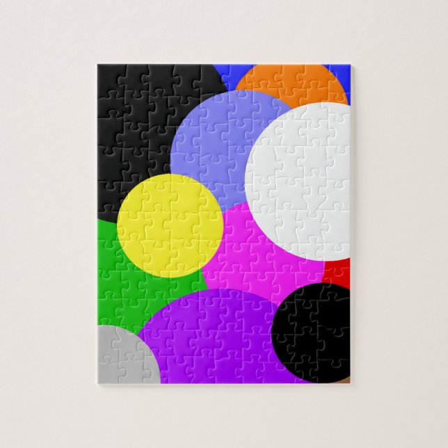 Rompecabezas del círculo brillante (Vertical)