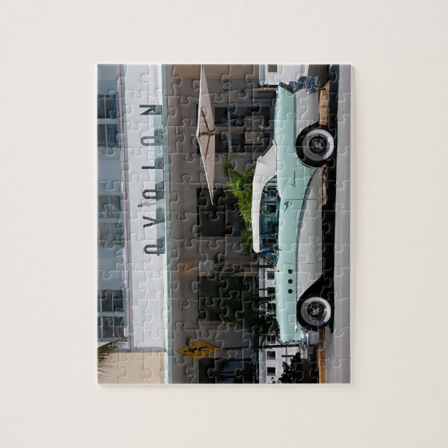 Rompecabezas del coche clásico (Vertical)