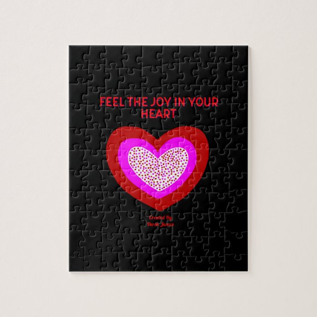 Rompecabezas del corazón alegre (110 piezas) (Vertical)