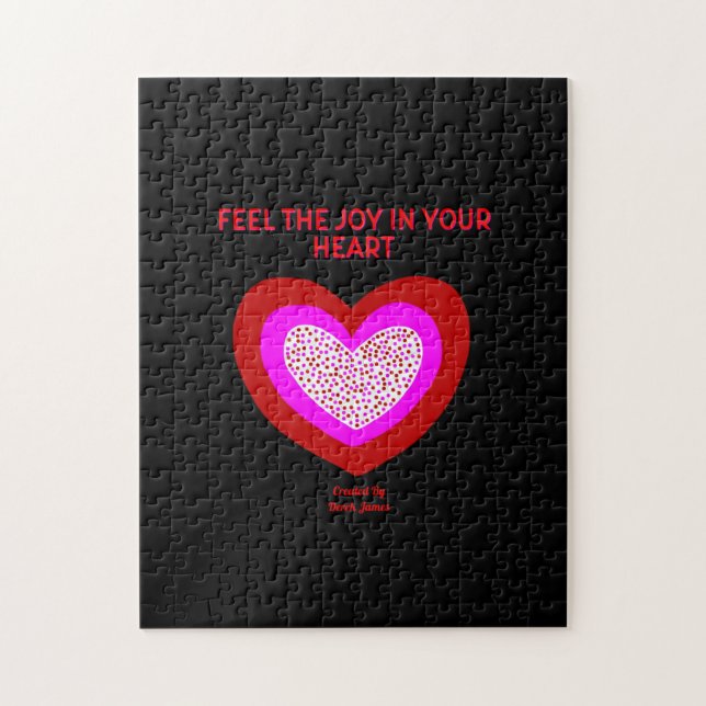 Rompecabezas del corazón alegre (252 piezas) (Vertical)