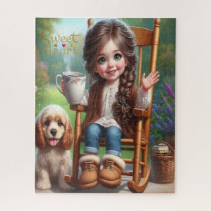 Rompecabezas del corazón dulce