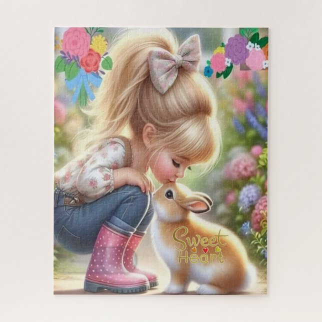 Rompecabezas del corazón dulce (Vertical)