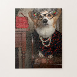 Rompecabezas del corgi de tía Gussy