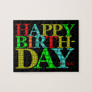 Rompecabezas del cumpleaños feliz