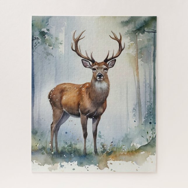 Rompecabezas del Deer Forestal (Vertical)