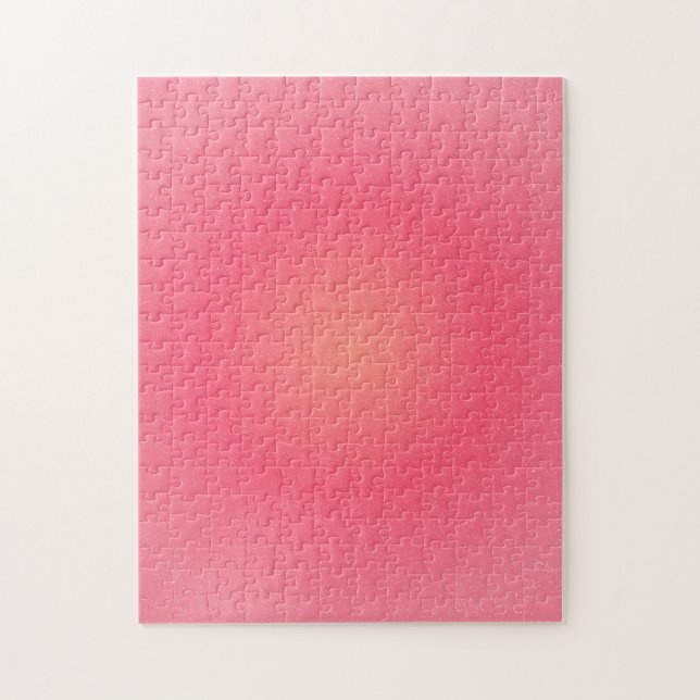 Rompecabezas del degradado rosa de Rubor (Vertical)