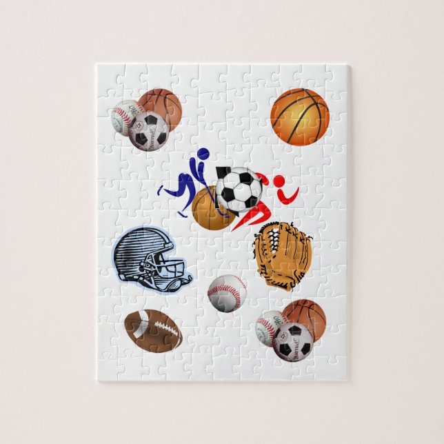 Rompecabezas del deporte (Vertical)