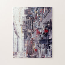 Rompecabezas del desafío de la construcción de L