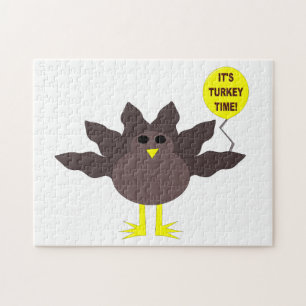 Rompecabezas del Día de Acción de Gracias en Turqu