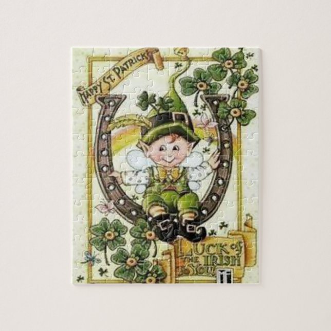 Rompecabezas del Día de San Patricio (Vertical)