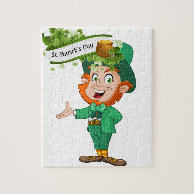 Rompecabezas del Día de San Patricio (Vertical)