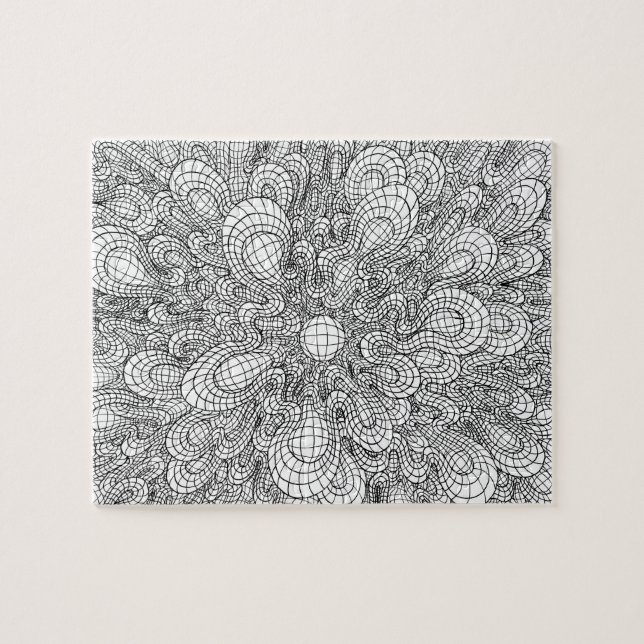 Rompecabezas del dibujo (Horizontal)