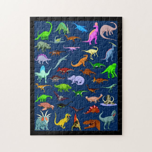 rompecabezas del dinosaurio (Vertical)