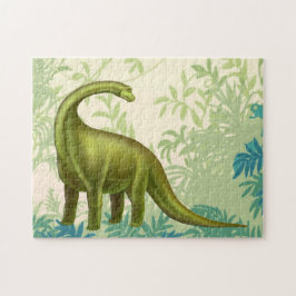 Rompecabezas del dinosaurio del Brachiosaurus de