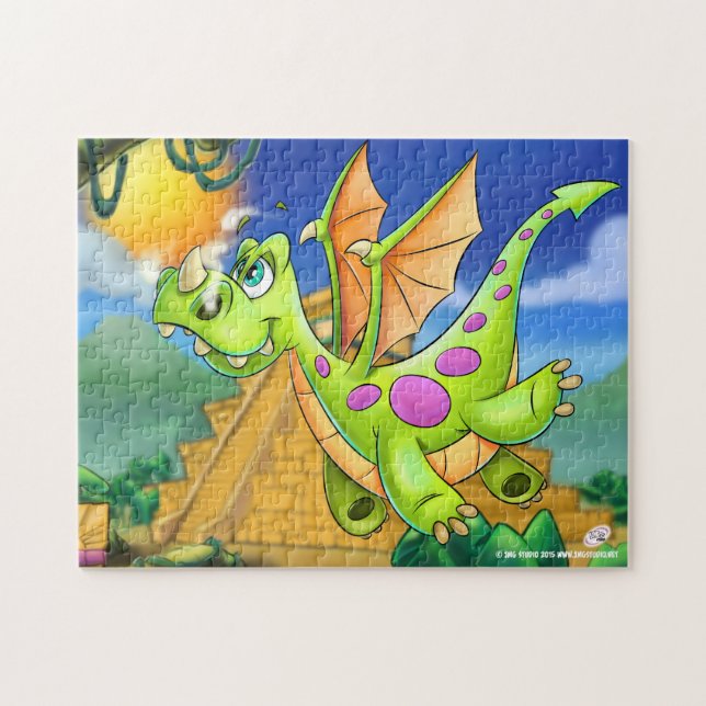 Rompecabezas del dragón (Horizontal)