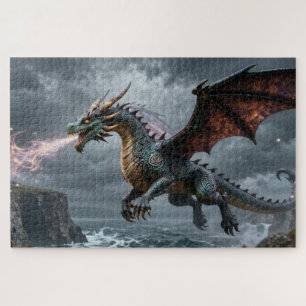 Rompecabezas del Dragón Animal Espiritual Celta
