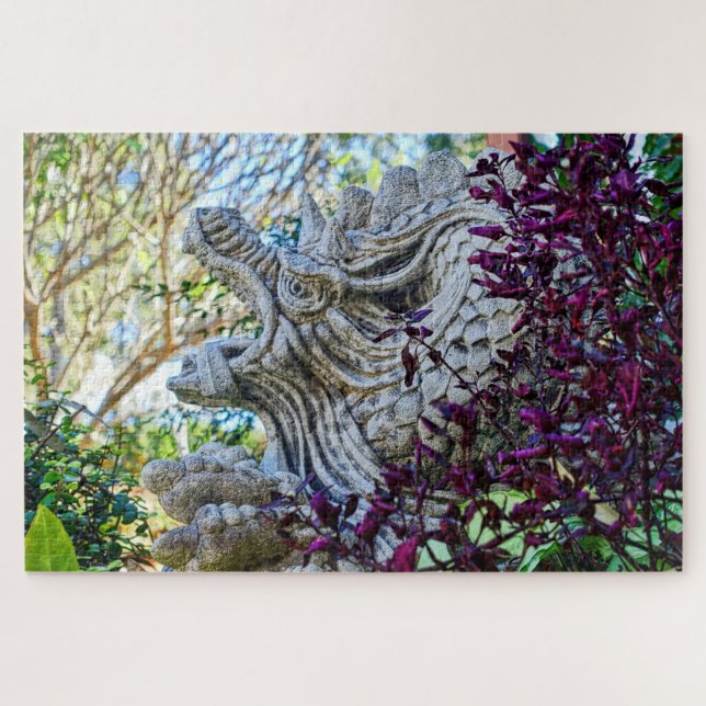 rompecabezas del dragón de piedra (Horizontal)