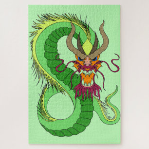 Rompecabezas del Dragón Rojo