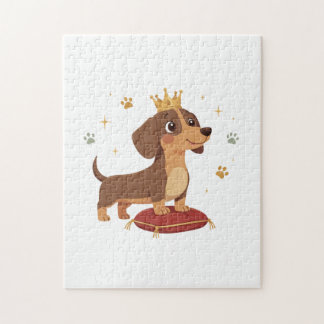 Rompecabezas del Duque Dachshund Regalo para Amant