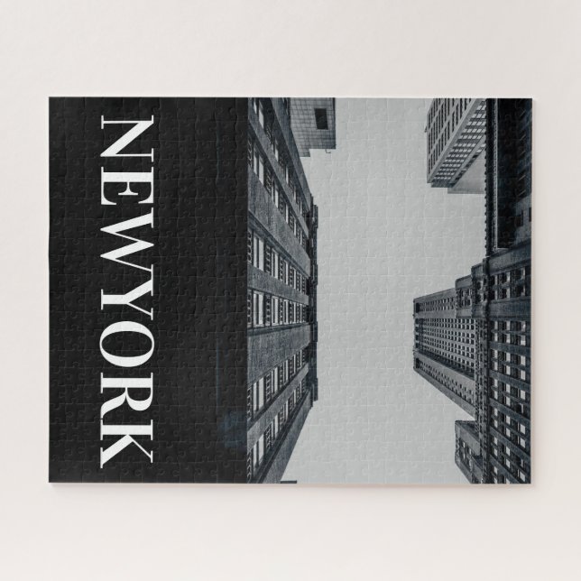 Rompecabezas del edificio de la ciudad de NEWYORK, (Horizontal)