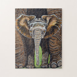 Rompecabezas del elefante del bebé