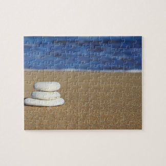 Rompecabezas del equilibrio de la playa