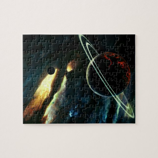 Rompecabezas del espacio (Horizontal)
