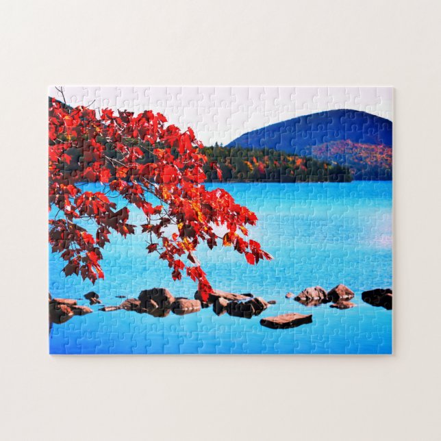 Rompecabezas del estanque jordano 11x14 (Horizontal)