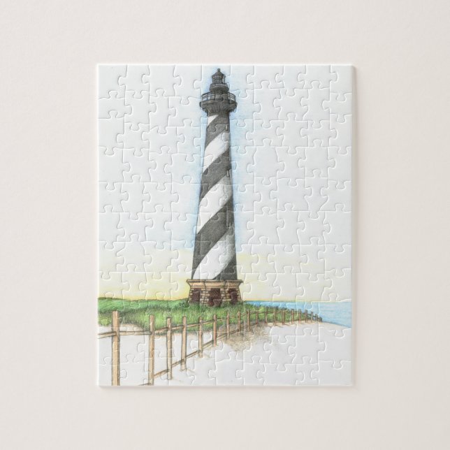 rompecabezas del faro de Hatteras (Vertical)