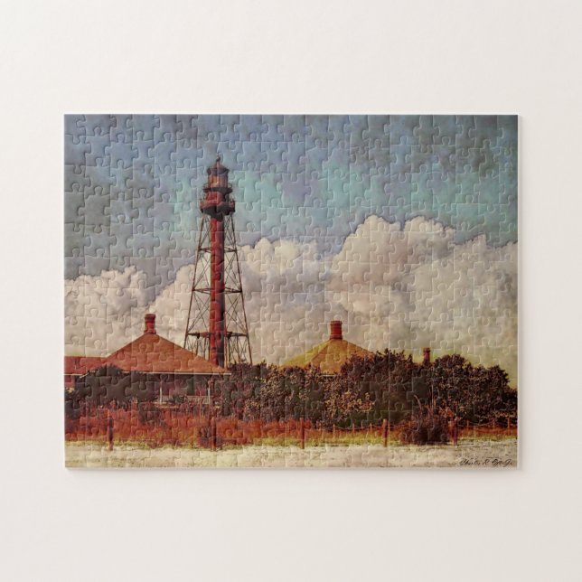Rompecabezas del faro de la isla de Sanibel (Horizontal)