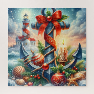 Rompecabezas del Faro de Navidad