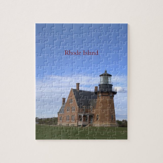 Rompecabezas del Faro de Rhode Island (Vertical)