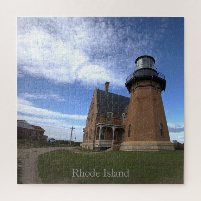 Rompecabezas del Faro de Rhode Island (Vertical)