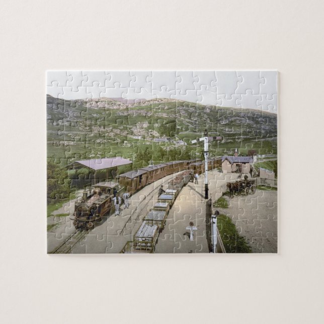 Rompecabezas del ferrocarril de Ffestiniog (Horizontal)