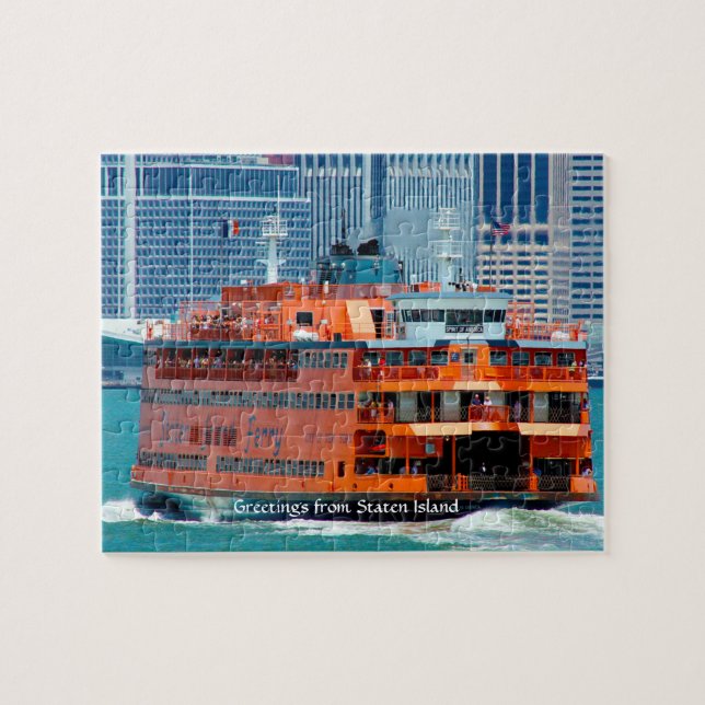Rompecabezas del ferry de Staten Island (Horizontal)