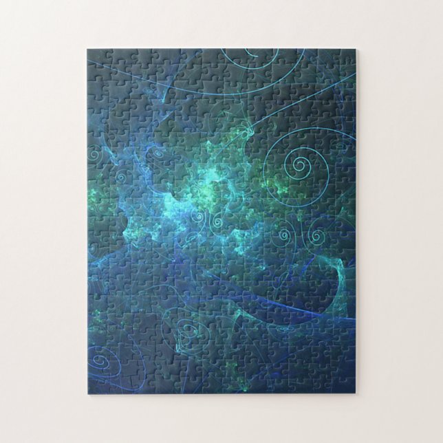Rompecabezas del fractal de la llama de la (Vertical)