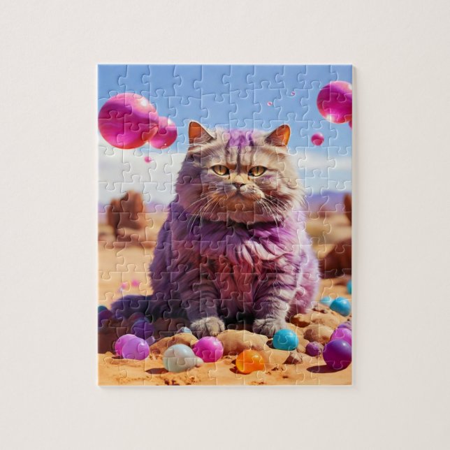 Rompecabezas del gato (Vertical)