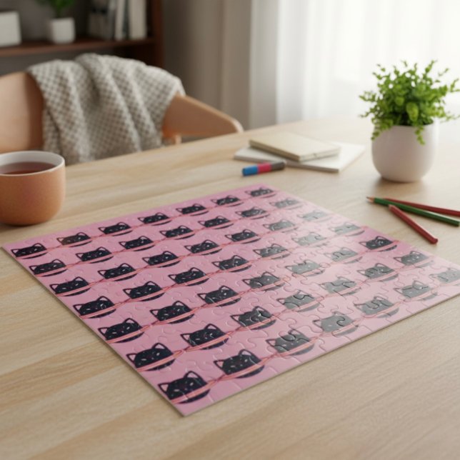 Rompecabezas del gato del planeta (Subido por el creador)