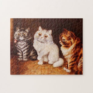 Rompecabezas del gato, gatos de Louis Wain
