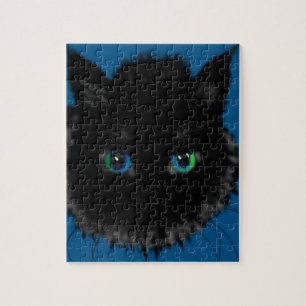Rompecabezas del gato negro
