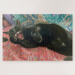 Rompecabezas del gato negro