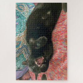 Rompecabezas del gato negro