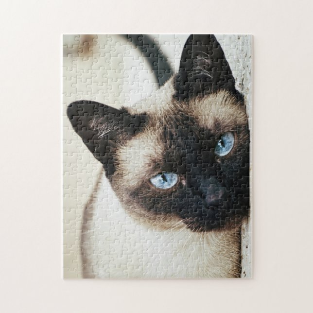 Rompecabezas del gato siamés (Vertical)