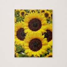 Rompecabezas del girasol